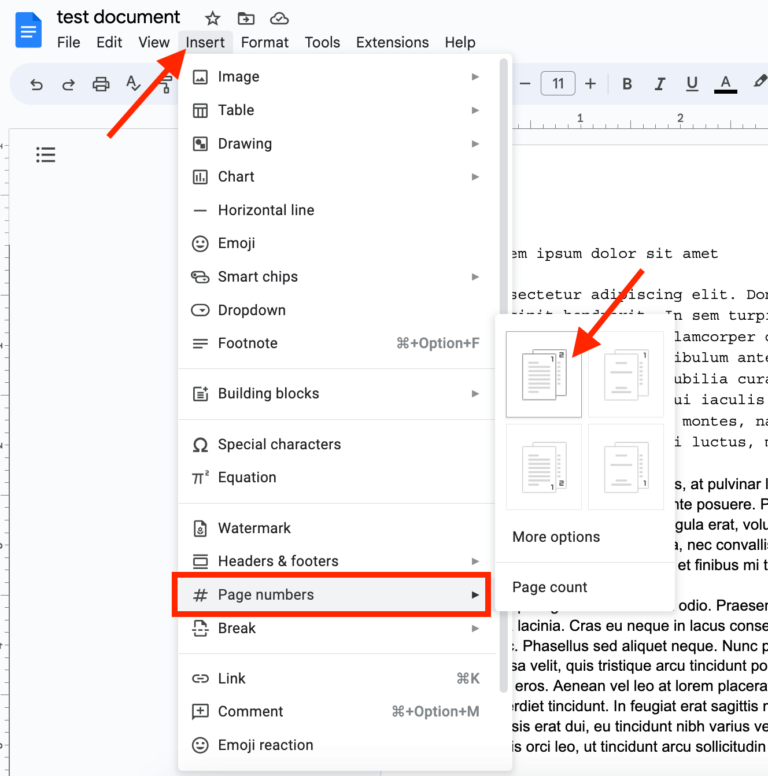 how-to-put-page-numbers-on-top-right-corner-in-google-docs