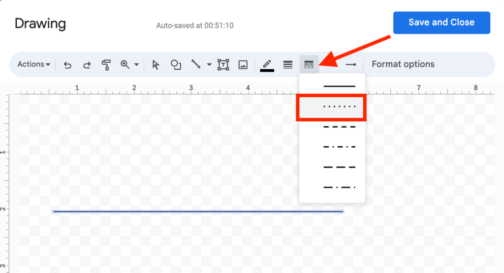 How To Add A Dotted Line In Google Docs Workspacetricks