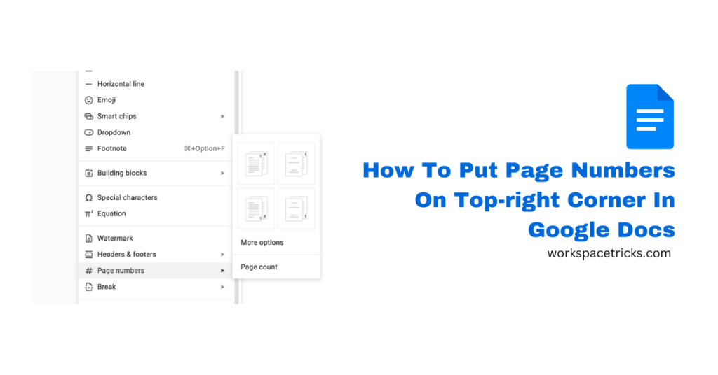 how-to-put-page-numbers-on-top-right-corner-in-google-docs