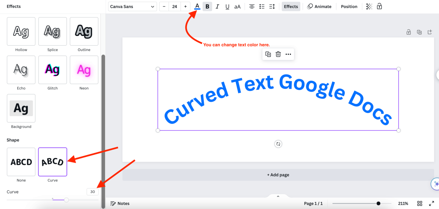 How To Curve Text In Google Docs (Multiple Methods)