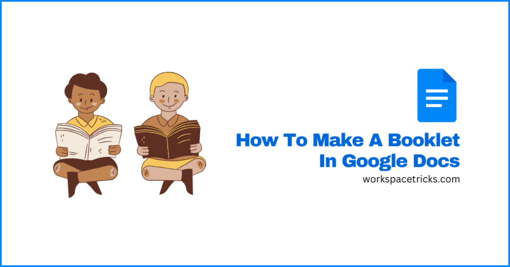 make a booklet google docs