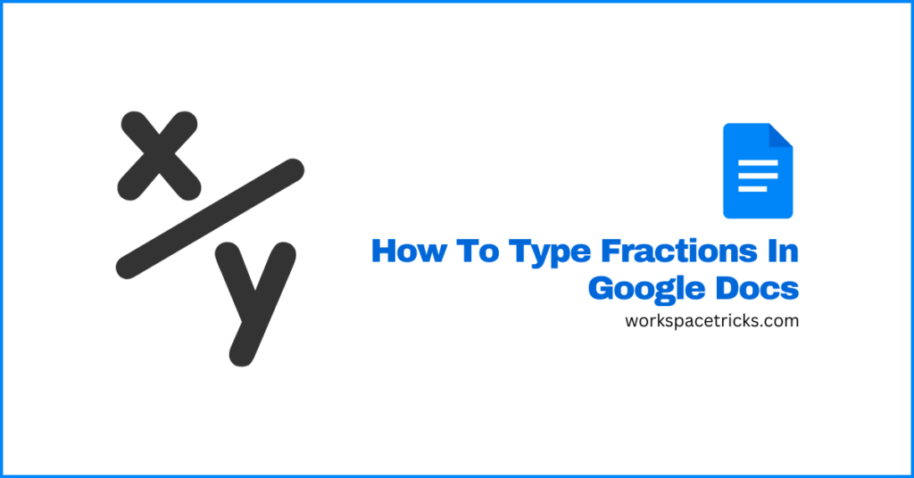 how-to-use-fraction-not-in-google-docs