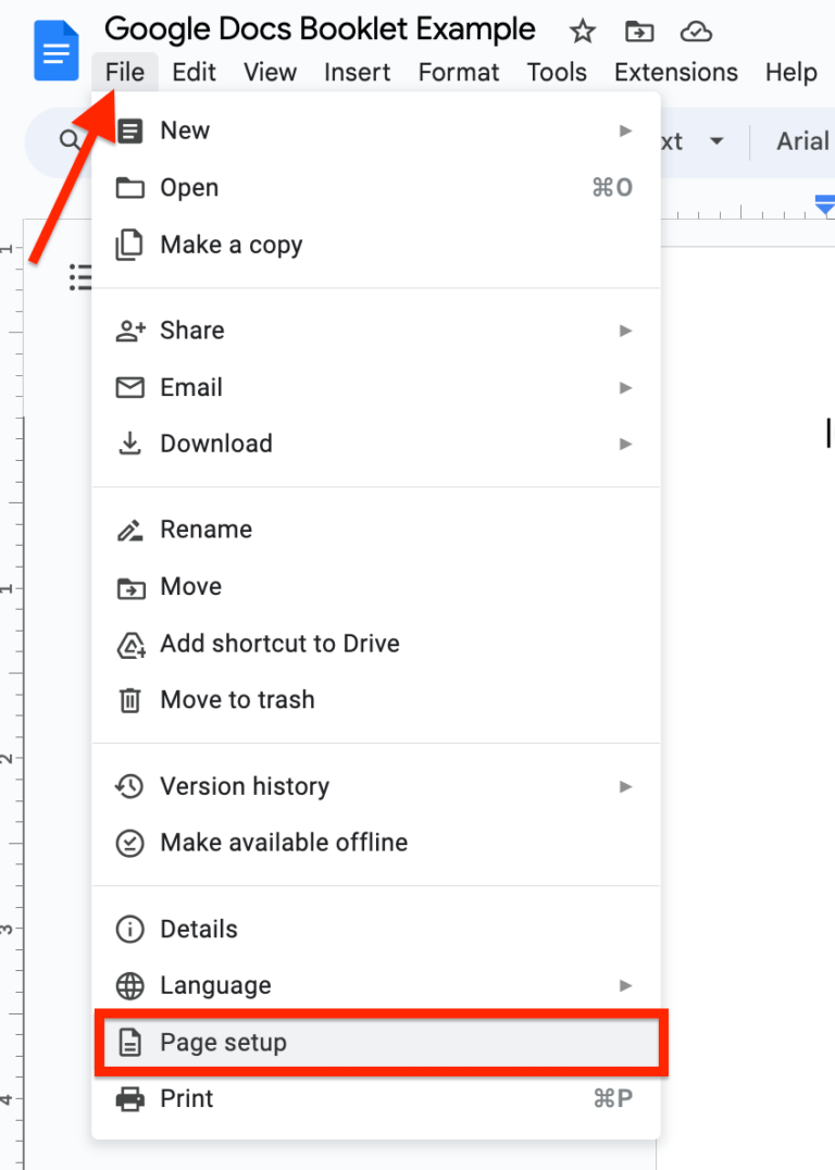 How To Make A Booklet In Google Docs - WorkspaceTricks